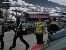 První sportovní den v místním středisku Hintermoos/Aberg Langeck