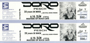DORO - Masters Of Rock Café Zlín - tickets