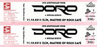 DORO - 30th anniversary tour 2013 - Masters Of Rock Café Zlin - 11.10.2013